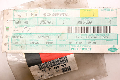 Mack 4103-5010439192, 5010439192 Renault Anti-Leak Ring NOS