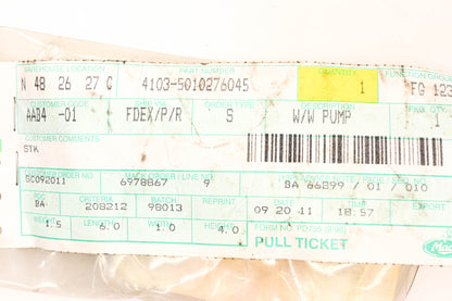Mack 4103-5010276045, 5010276045 Renault Water Pump NOS