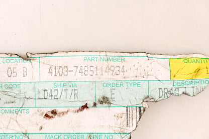 Mack 4103-7485114934, 7485114934 Renault Drag Link Assembly NOS