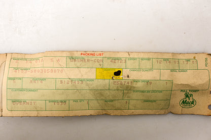 Mack 4103-5003058070, 5003058070 Conical Washer NOS
