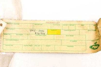 Mack 4103-5000832934 Connector NOS