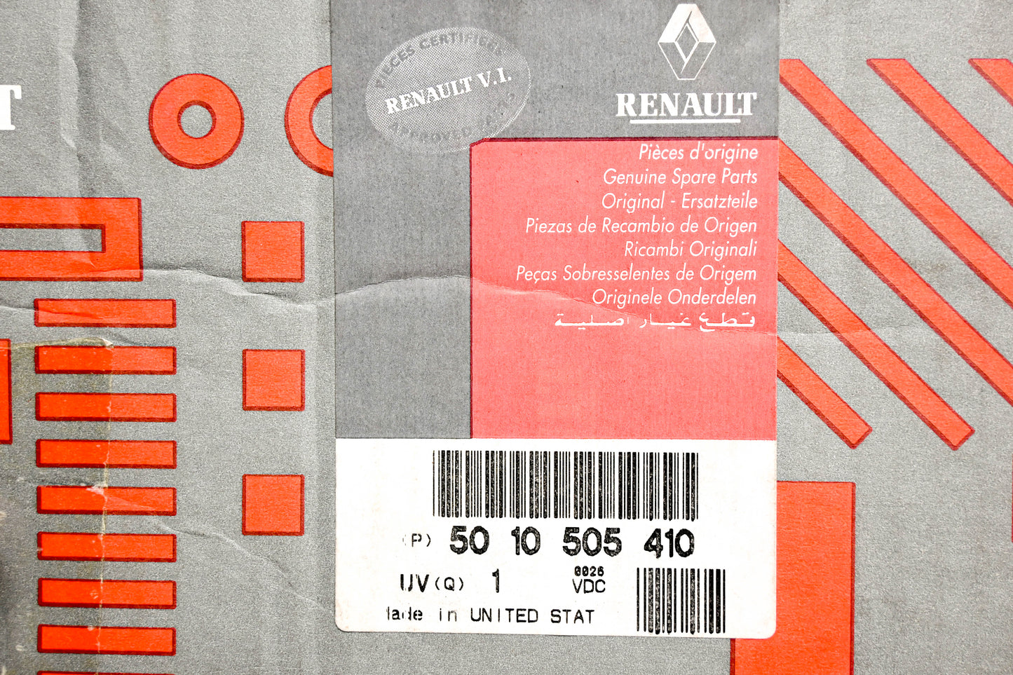 Mack 4103-5010505410, 5010505410, 5001858091 Renault Fuel Water Separator Assembly NOS