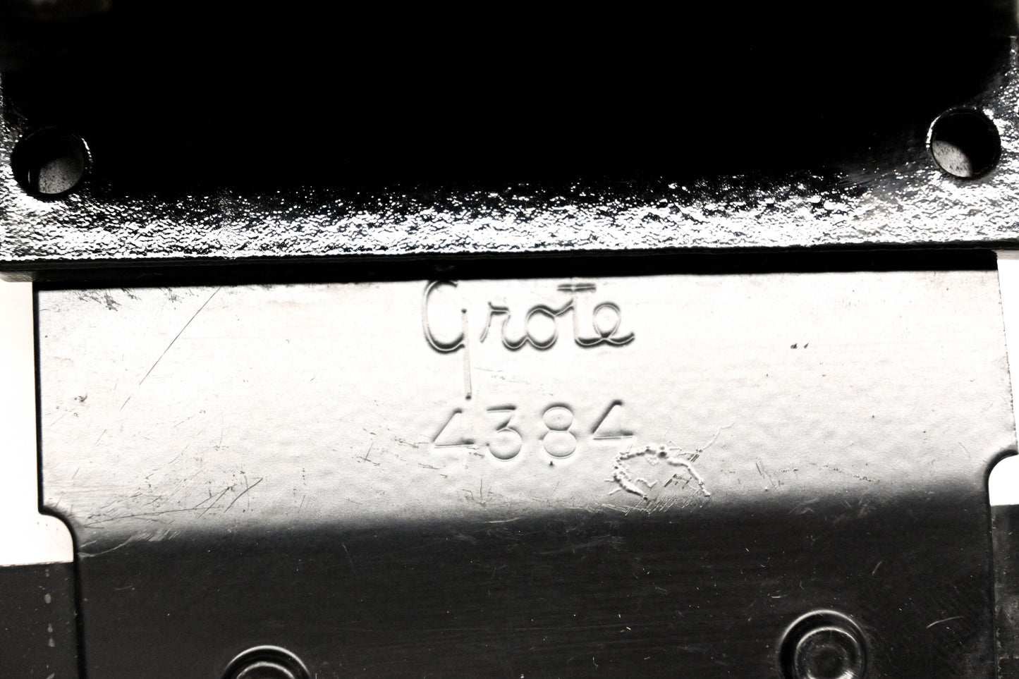 Grote 4384 Taillight & License Plate Bracket NOS