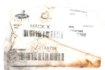 Mack 21AX798 Lock Nut NOS