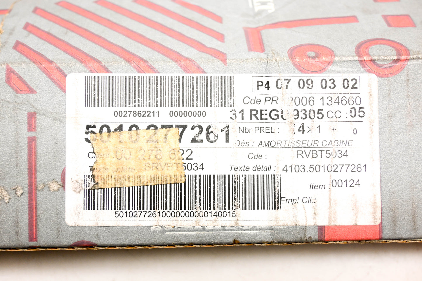 Mack 4103-5010277261, 5010277261 Renault Gabriel Shock Absorber NOS