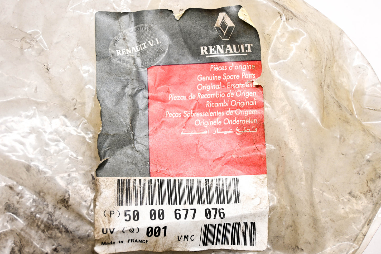 Mack 4103-5000677076, 5000677076 Renault Boot Cover NOS