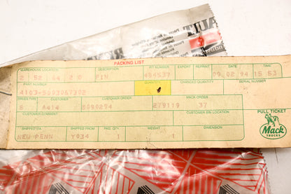 Mack 4103-5003067302, 5003067302 Renault Knock Pin NOS