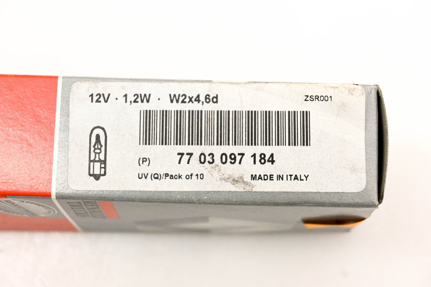 Mack 4103-7703097184, 7703097184 Renault 12v 1,2w W2x4,6D Bulb NOS
