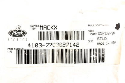 Mack 4103-7703027142, 7703027142 Stud NOS