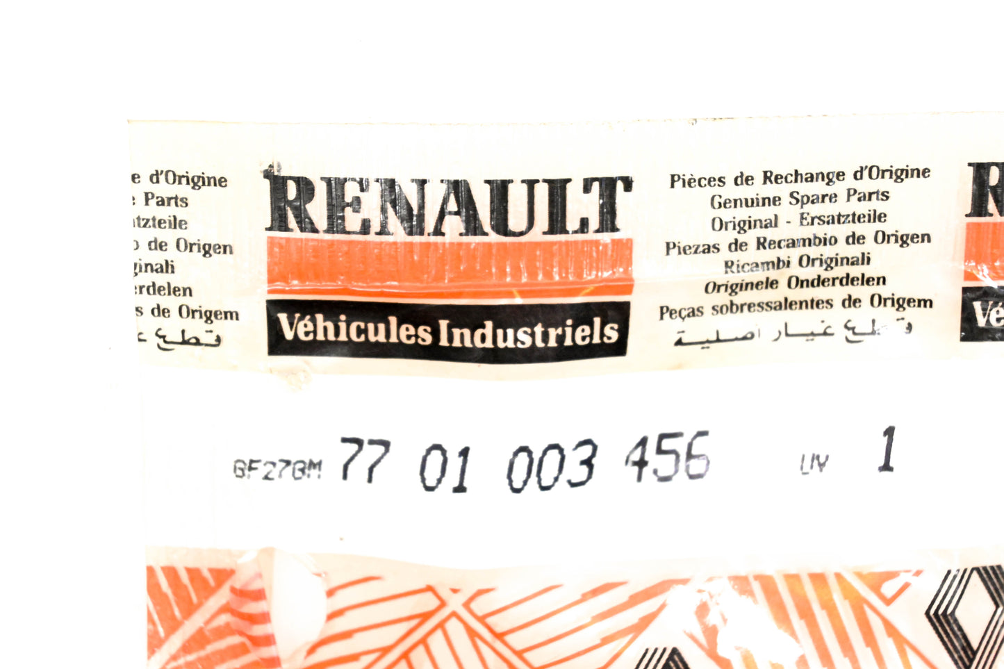 Mack 4103-7701003456, 7701003456 Renault Ignition Key NOS