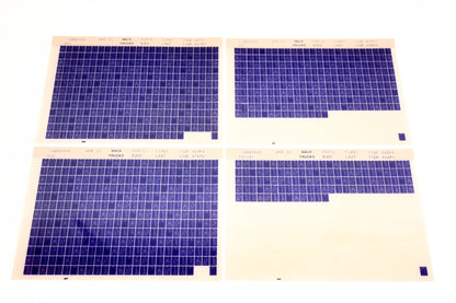 Mack 11GB00400 11GB401Y - 11GB441P7 Parts Microfiche Lot of 4 NOS