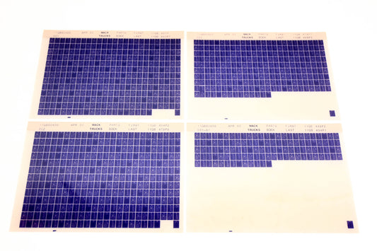 Mack 11GB00400 11GB401Y - 11GB441P7 Parts Microfiche Lot of 4 NOS