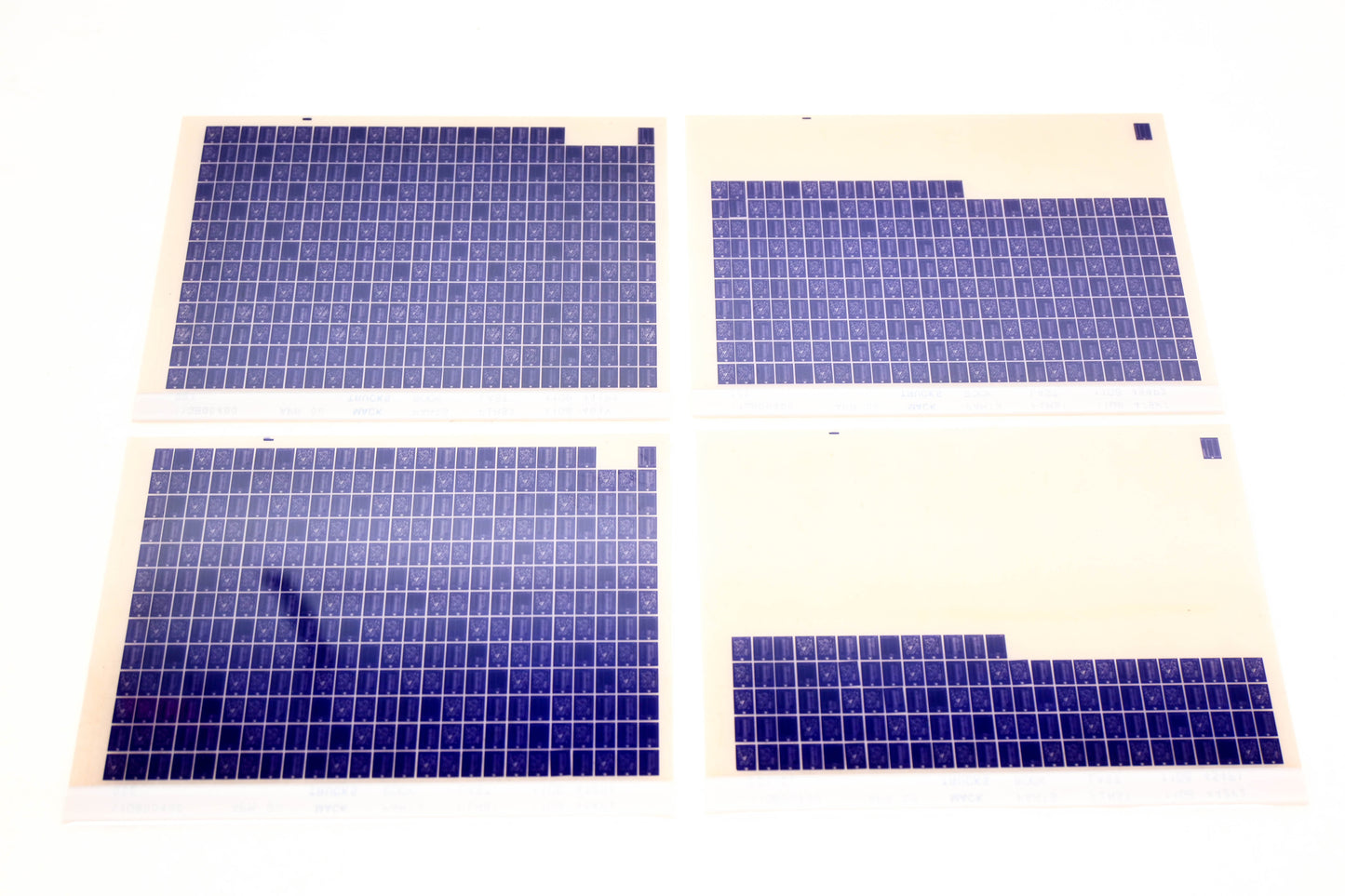 Mack 11GB00400 11GB401Y - 11GB441P7 Parts Microfiche Lot of 4 NOS