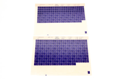 Mack 11GB02000 11GB2158Y - 11GB2834 Parts Microfiche Lot of 2 NOS