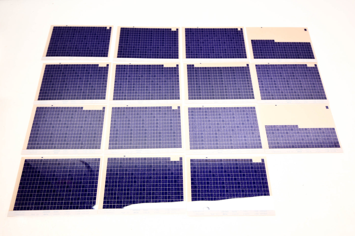 Mack 11GB04000 11GB4166 - 11GB4999 Parts Microfiche Lot of 15 NOS