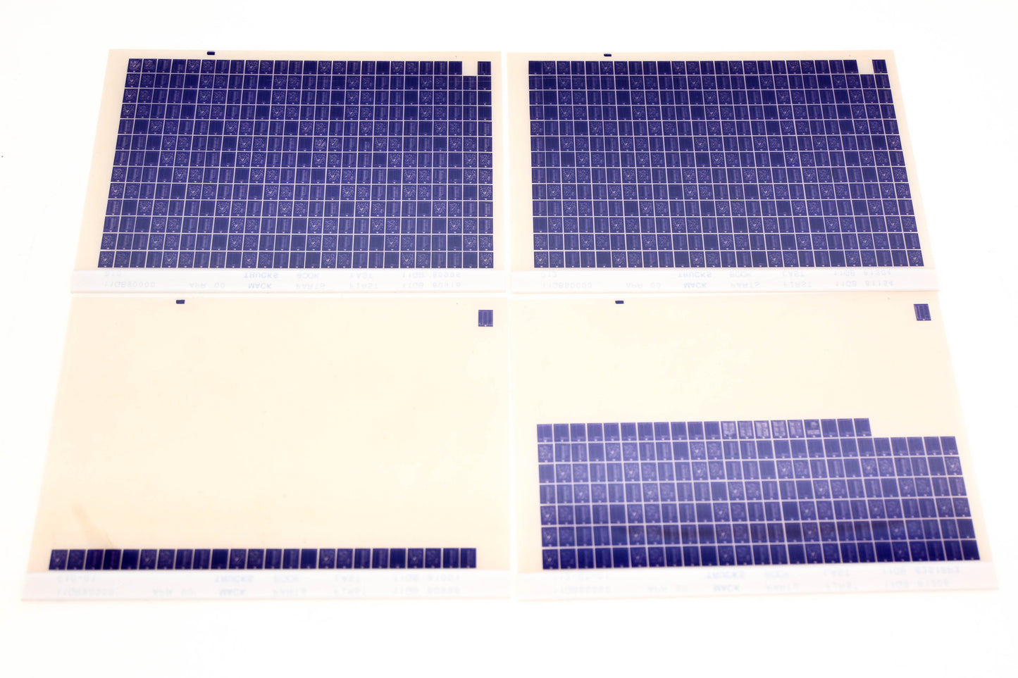 Mack 11GB80000 11GB80916 - 11GB83018P3 Parts Microfiche Lot of 4 NOS