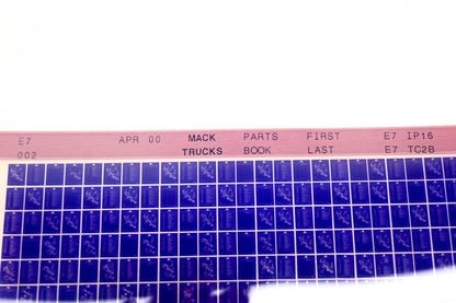 Mack E7002 E7IP16 - E7TC2B Parts Microfiche NOS