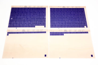 Mack GC011 316GC523BP8 - 631GC63 Parts Microfiche Lot of 4 NOS