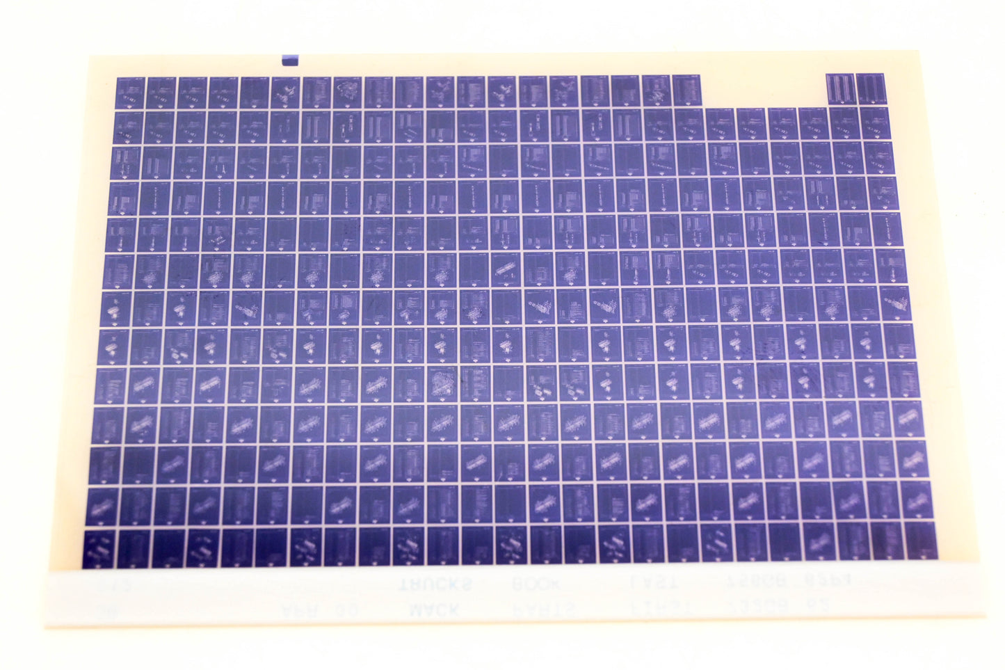 Mack GB012 732GB62 - 756GB62P4 Parts Microfiche NOS