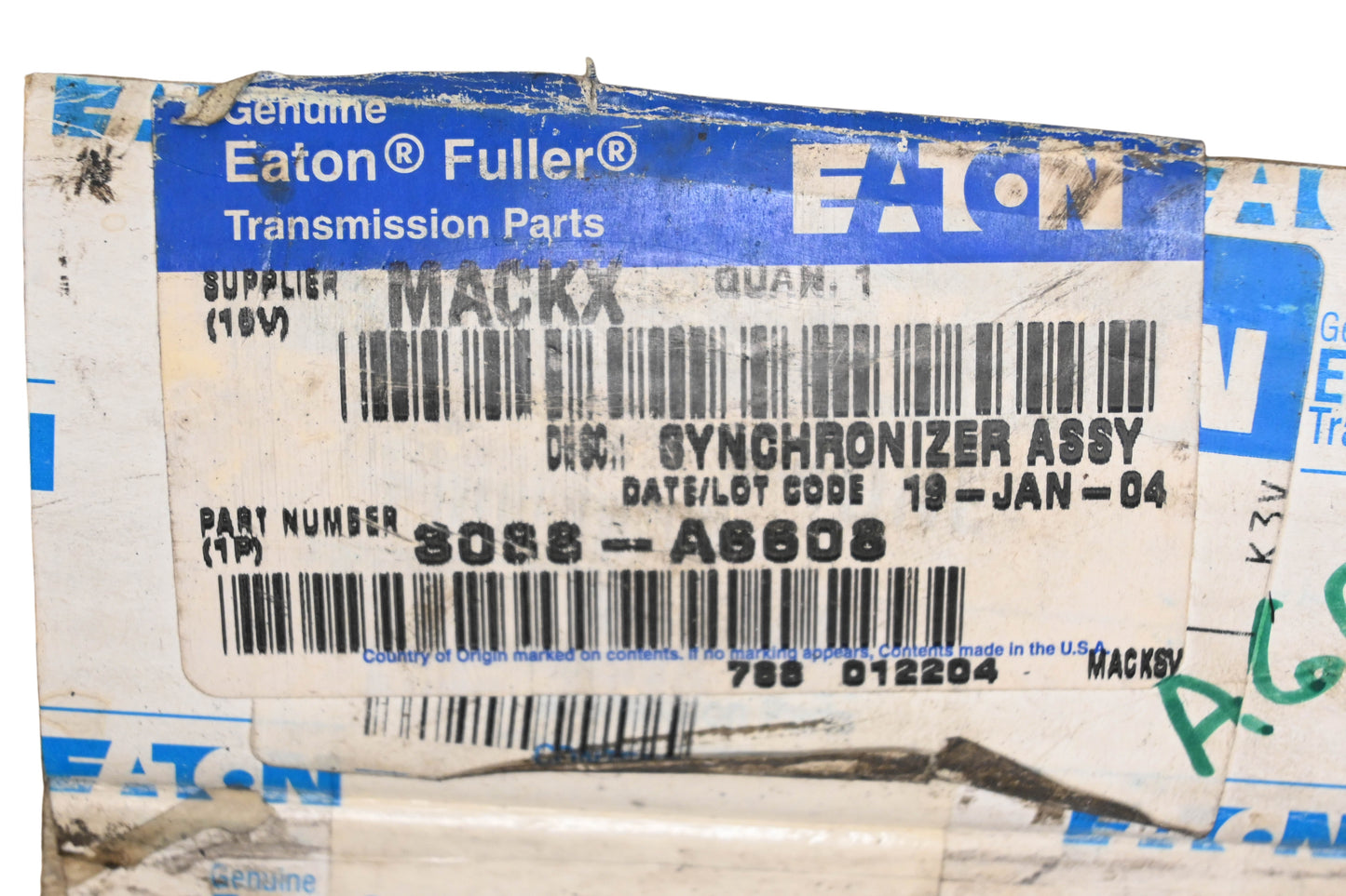 Mack 3088-A6608, 4304052-C, 4304050 Eaton Fuller Synchronizer Assembly NOS