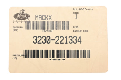 Mack 3230-221334, 3230221334 Mounting Plate NOS
