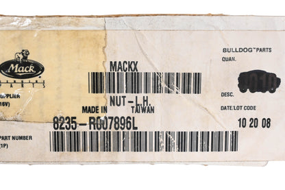 Mack 8235-R007896L, R007896L Meritor Inner Cap Nut Left Thread NOS