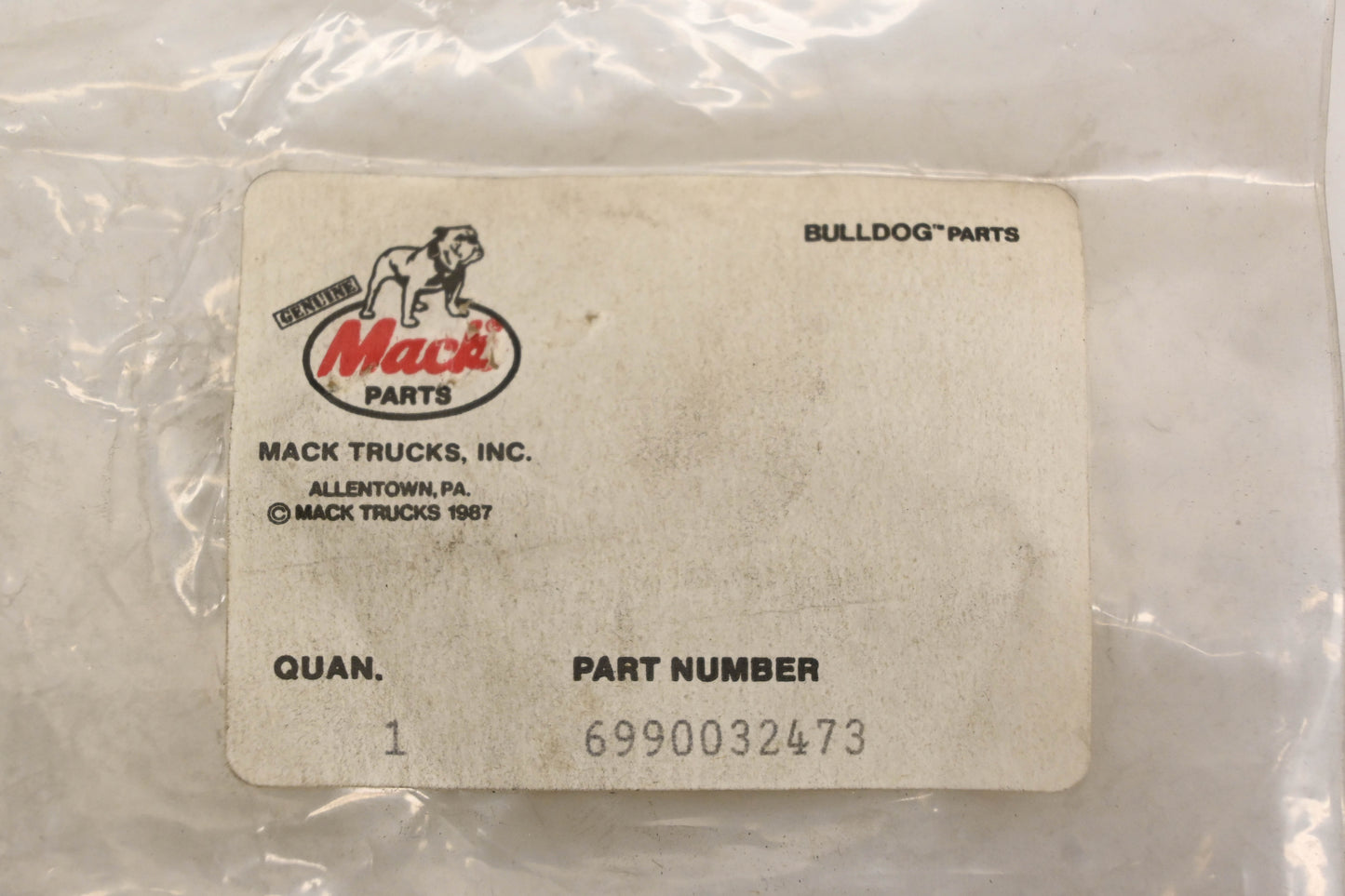 Mack 6990-032473, 6990032473 Seal Kit NOS