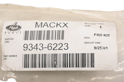 Mack 9343-6223, 93436223 Vibration Pad Kit NOS