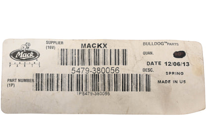 Mack 5479-380056, 5479380056 Spring NOS