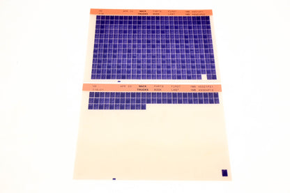 Mack MB016, MB016-01 1MB49310P7 - 1MB49324P15 Parts Microfiche Lot of 2 NOS