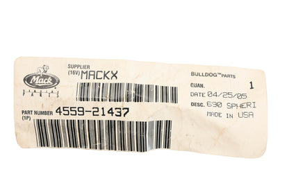 Mack 4559-21437 Spherical Nut NOS