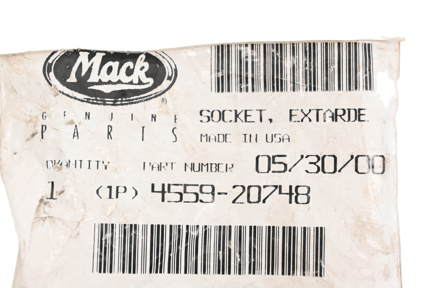 Mack 4559-20748, 455920748 Socket NOS