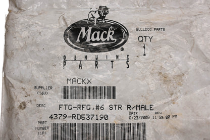 Mack 4379-RD537190 Fitting Kit NOS