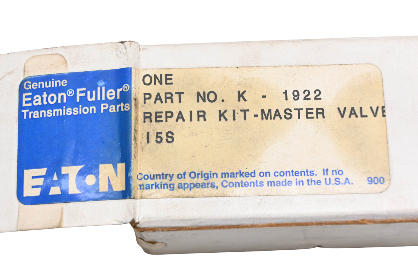 Eaton Fuller K-1922 Master Valve Repair Kit NOS