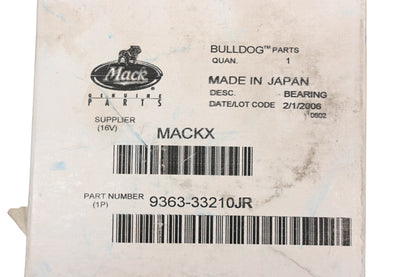 Mack 9363-33210JR Koyo Bearing Assembly NOS