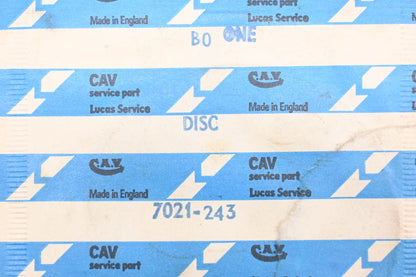 CAV 7021-243 Disc NOS