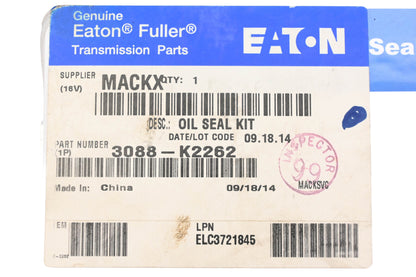Mack 3088-K2262, K-2262 Eaton Fuller Oil Seal Kit NOS