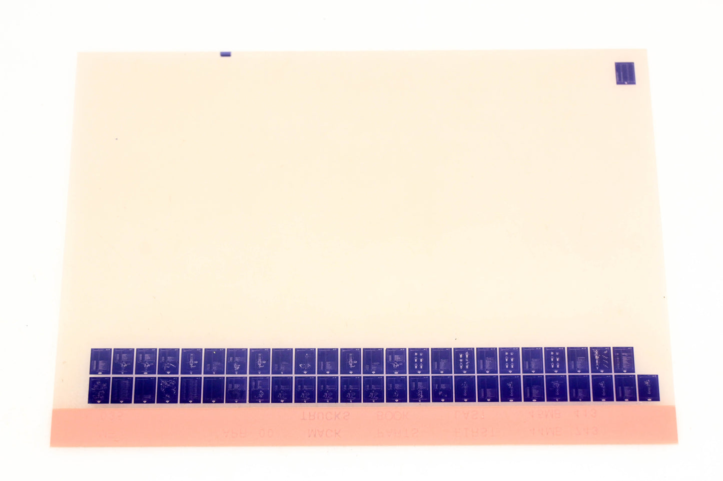 Mack MB035 44MB743 - 45MB413 Parts Microfiche NOS