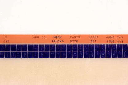 Mack MB035 44MB743 - 45MB413 Parts Microfiche NOS