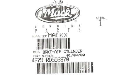 Mack 4379-RD556870, RD556870 Air Cylinder Bracket NOS