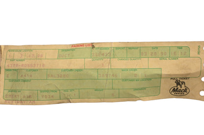 Mack 4379-RD553710 Red Dot Air Cylinder NOS