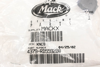 Mack 4379-RD559280, RD559280 Red Dot Knob NOS