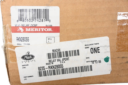 Mack 8235-RKN28055, RKN28055 Meritor Relay Valve Kit NOS