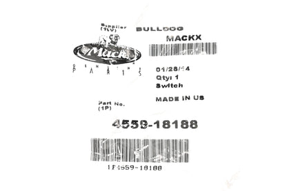 Mack 4559-18188, 455918188, 018188E Jacobs Switch NOS