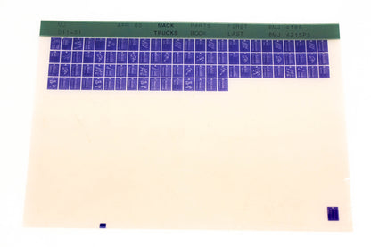 Mack MJ011-01 8MJ4195 - 8MJ4215P5 Parts Microfiche NOS