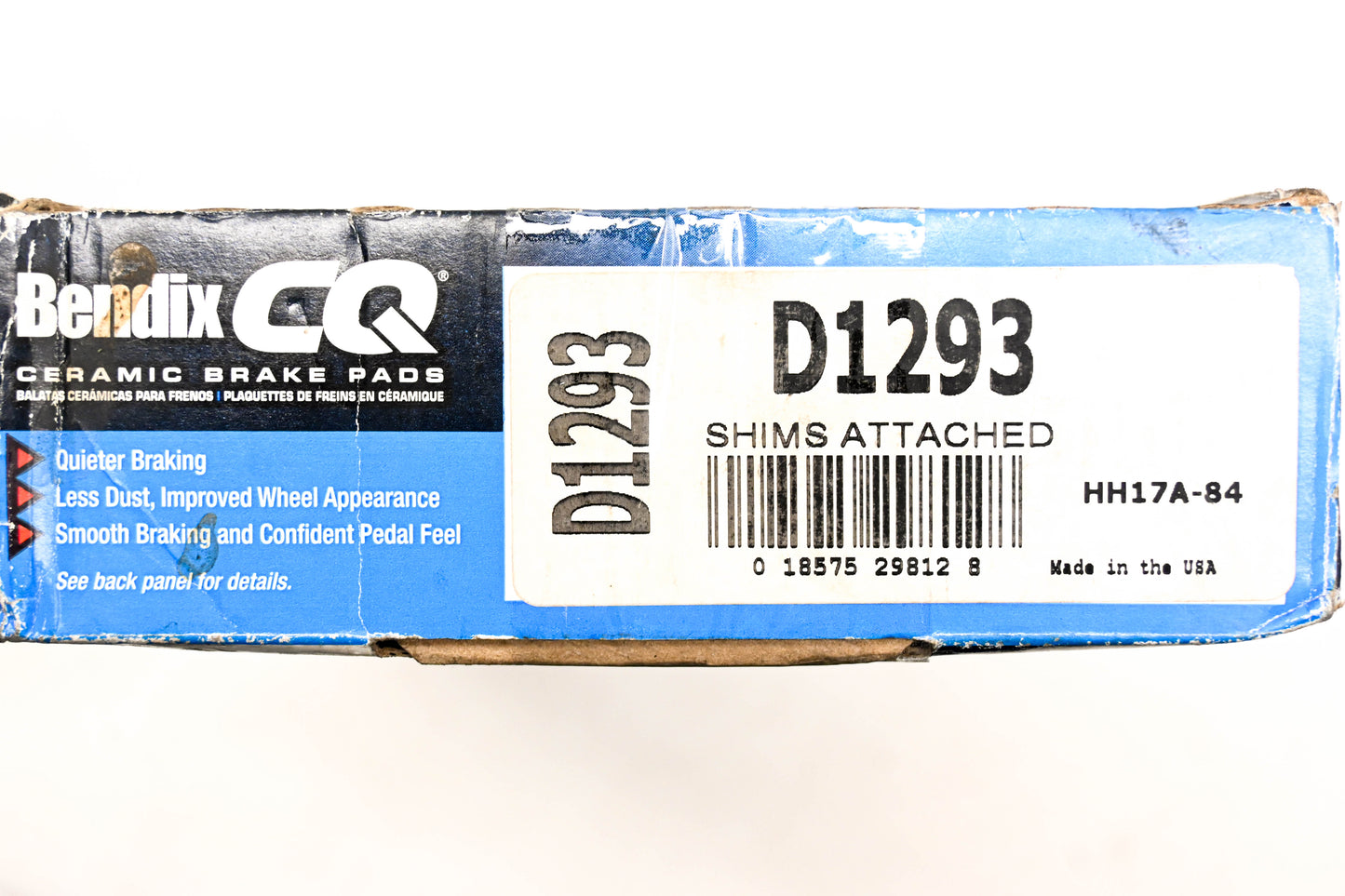 Bendix D1293 Ceramic Brake Pad Kit NOS