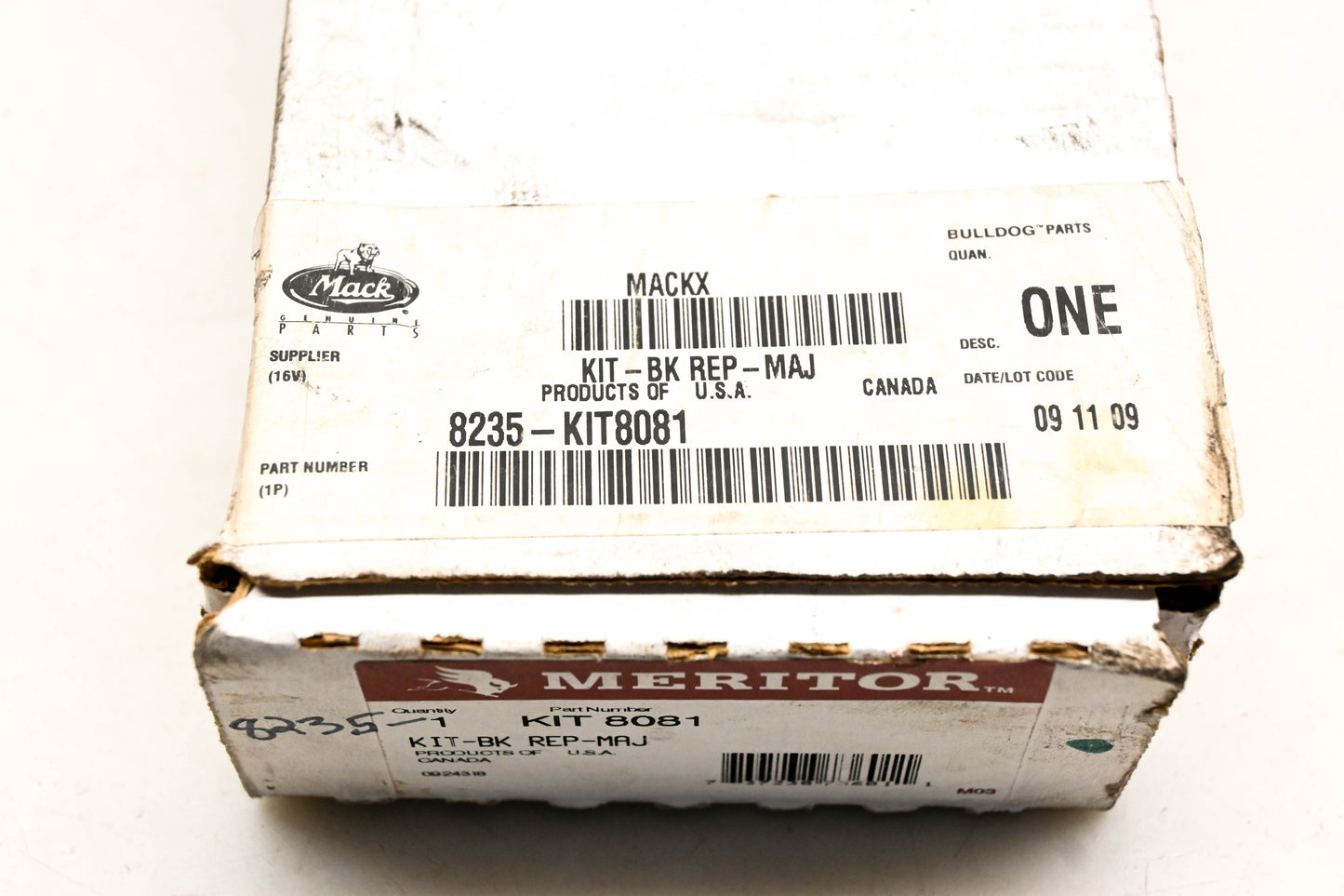 Mack 8235-KIT8081, KIT 8081 Meritor Brake Repair Kit NOS