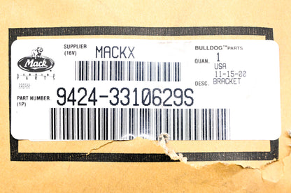 Mack 9424-3310629S Clamp Bracket NOS