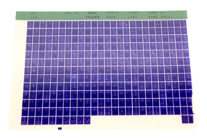 Mack MO008 62MO41 - 88MO39311 Parts Microfiche NOS