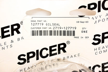 Mack 2719-127719 Spicer Dana Oil Seal NOS